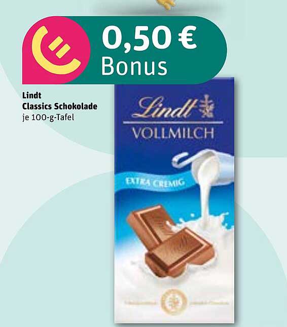 Lindt Classics Schokolade je 100-g-Tafel