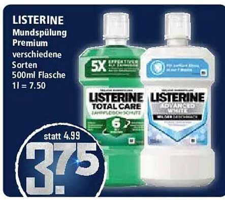 LISTERSINE Mundspülung - Premium 500ml