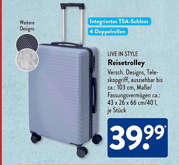 LIVE IN STYLE Reis trolley