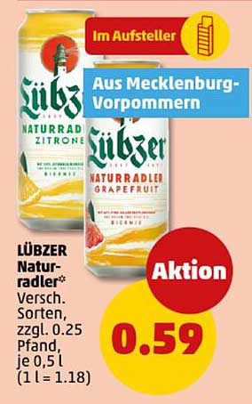 LÜBZER Naturradler, verschiedene Sorten