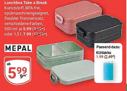 Lunchbox Take a Break von MEPAL