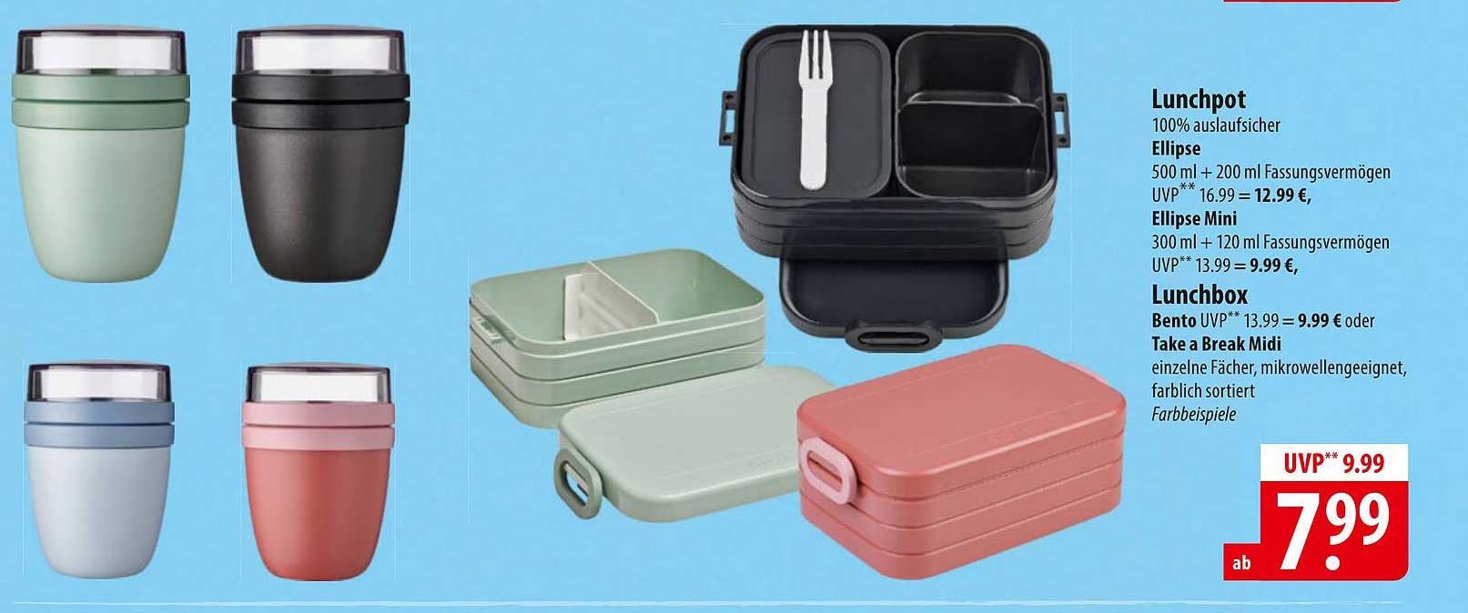 Lunchpot und Lunchbox Angebote von Famila Nord Ost