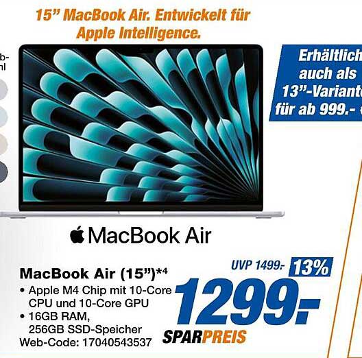 MacBook Air (15")