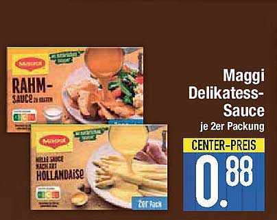 Maggi Delikatess-Sauce - je 2er Packung