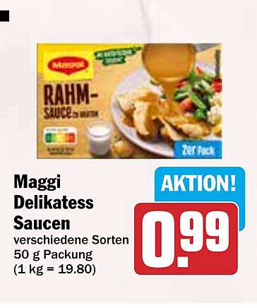 Maggi Delikatess Saucen (50 g Packung)