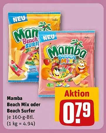 Mamba Beach Mix oder Beach Surfer – Die erfrischende Genusswelt