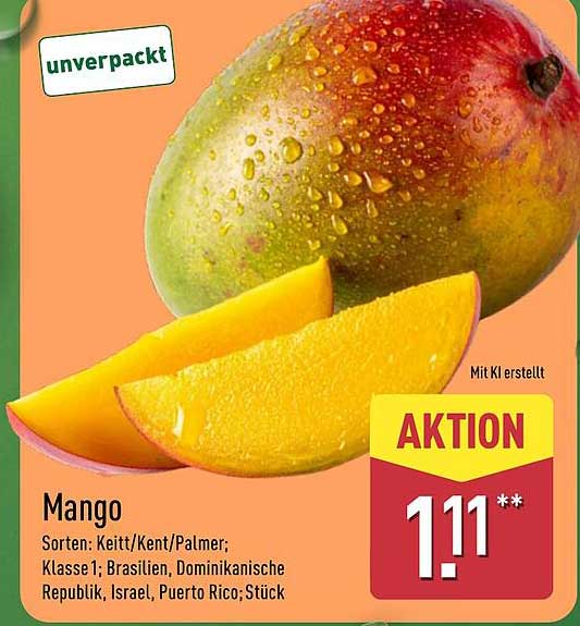 Mango - frisch und saftig