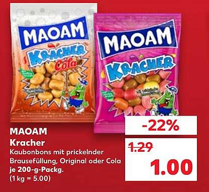 MAOAM Kracher Kaubonbons – jetzt zum Sonderpreis!