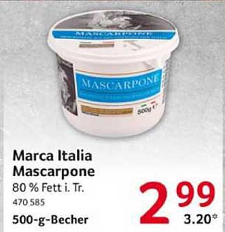 Marca Italia Mascarpone 500 g