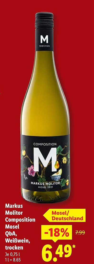 Markus Molitor Composition Mosel QbA, Weißwein, trocken