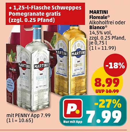 MARTINI Floreale Alkoholfrei oder Bianco – Erleben Sie den Geschmack!