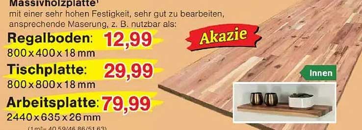 Massivholzplatte – Vielfältig einsetzbar und von hoher Qualität