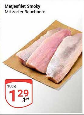 Matjesfilet Smoky mit zarter Rauchnote