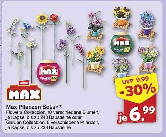 Max Pflanzen-Sets - Flowers und Garden Collection