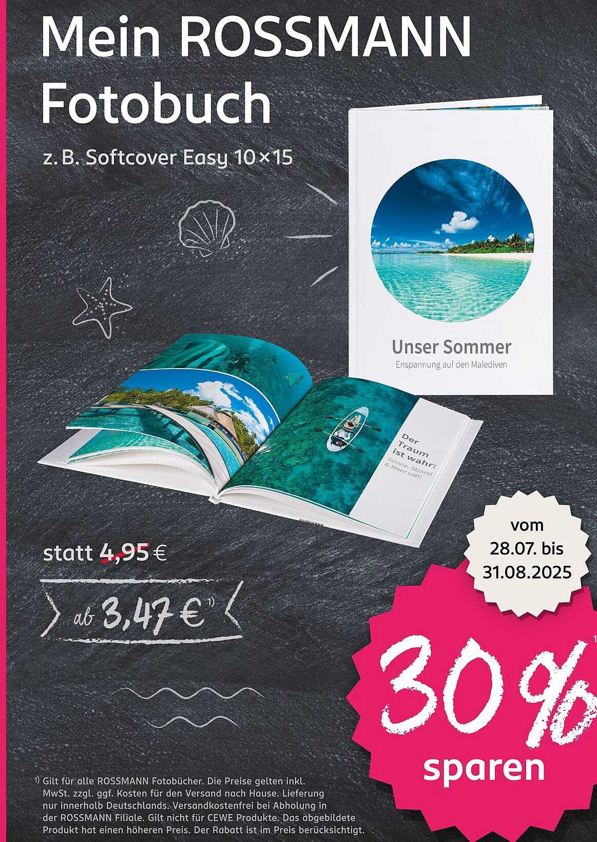 Mein ROSSMANN Fotobuch - Softcover Easy 10×15