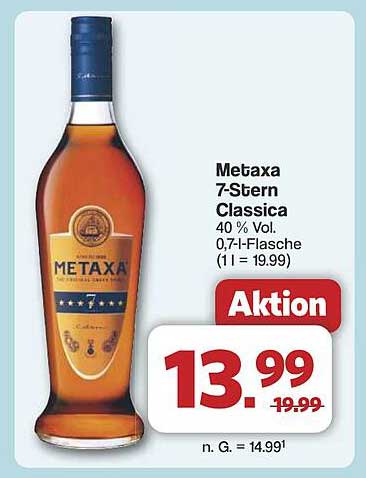 Metaxa 7-Stern Classica 0,7 l