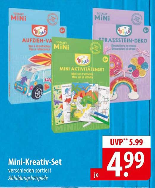 Mini-Kreativ-Set - verschieden sortiert