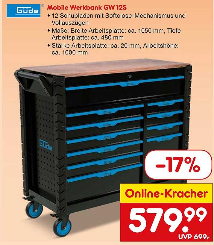 Mobile Werkbank GW 12S