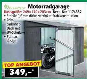 Motorradgarage