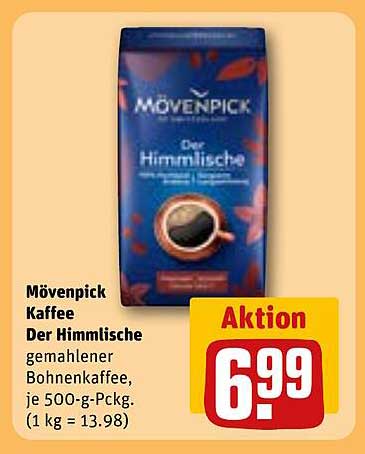 Mövenpick Kaffee Der Himmlische