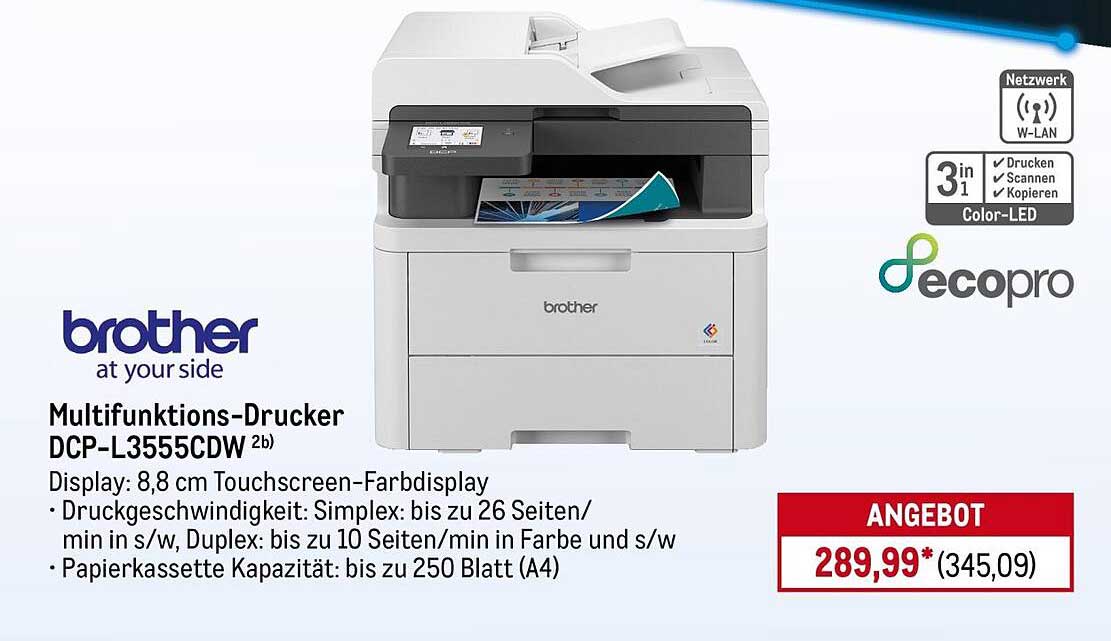 Multifunktions-Drucker DCP-L3555CDW