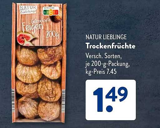 NATUR LIEBLINGE Trockenfrüchte – Gelierte Feigen 200g