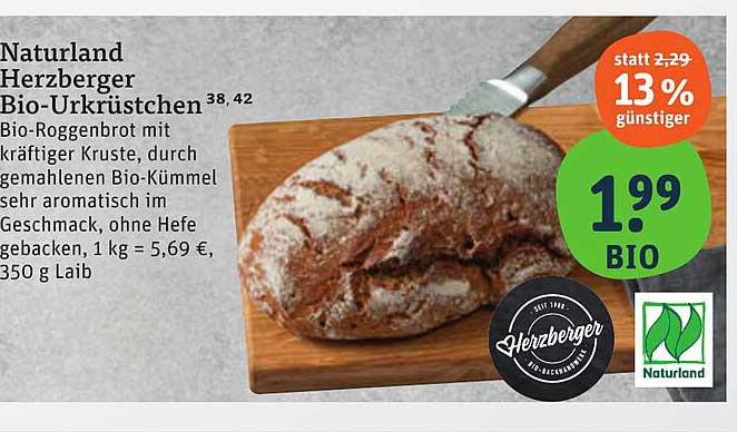 Naturland Herzberger Bio-Urkrüstchen