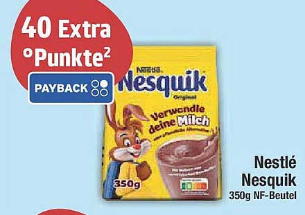 Nestlé Nesquik 350g NF-Beutel