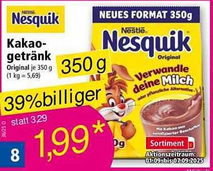 Nestlé Nesquik Kakao-Getränk - 350 g