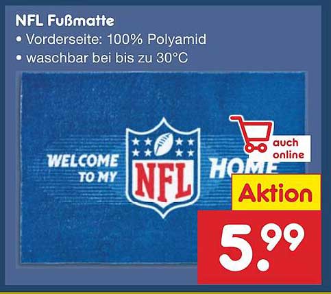 NFL Fußmatte