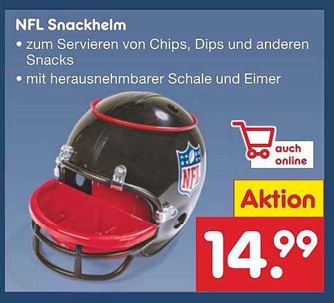 NFL Snackhelm