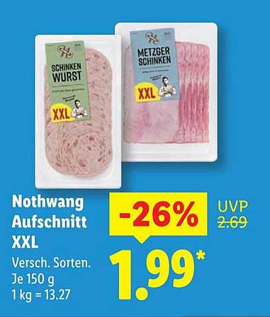 Nothwang Aufschnitt XXL