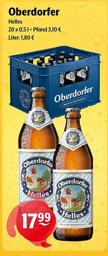 Oberdorfer Helles 20 x 0,5 l