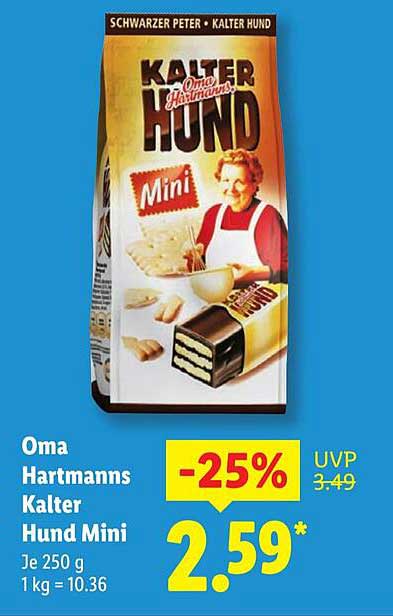 Oma Hartmanns Kalter Hund Mini