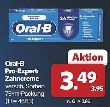 Oral-B Pro-Expert Zahnpasta 75 ml