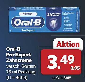 Oral-B Pro-Expert Zahnpasta 75 ml