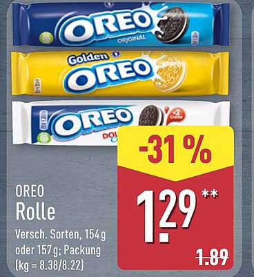 OREO Rolle - Verschiedene Sorten, 154 g oder 157 g