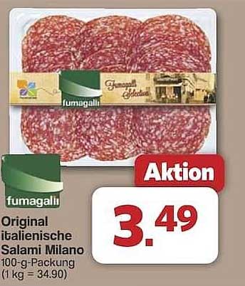 Original italienische Salami Milano