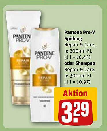 Pantene Pro-V Spülung Repair & Care oder Shampoo Repair & Care