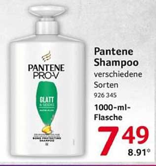 Pantene Shampoo verschiedene Sorten 1000-ml-Flasche