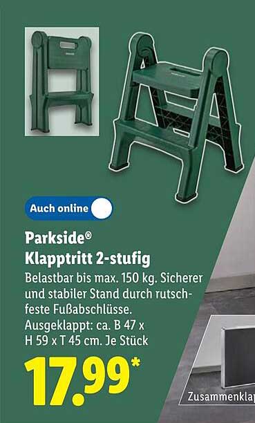 Parkside® Klapptritt 2-stufig