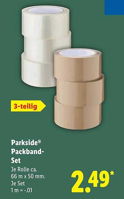 Parkside® Packband-Set