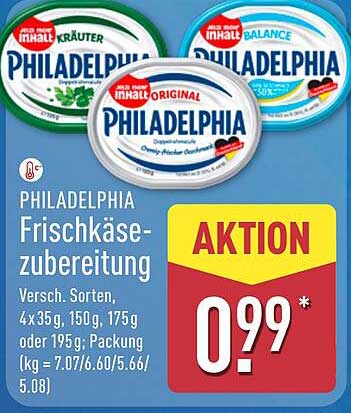 PHILADELPHIA Frischkäse-Zubereitung