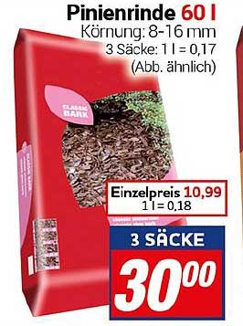 Pinienrinde 60 l