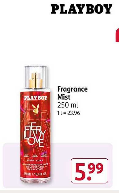 PLAYBOY Fragrance Mist - Fiery Love 250 ml