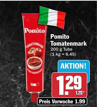 Pomito Tomatenmark 200 g Tube - Jetzt im Angebot!