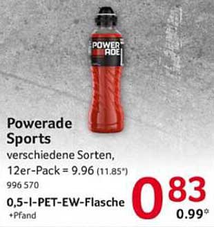 Powerade Sports - Erfrischung für jeden Sportler