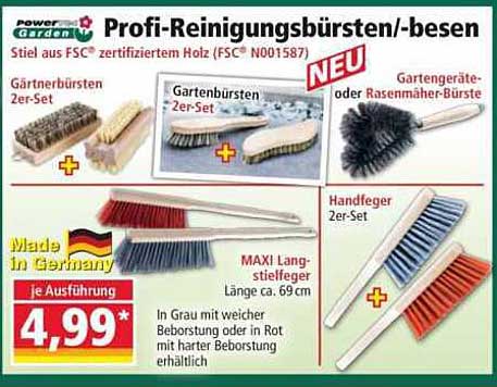 Profi-Reinigungsbürsten/-besen