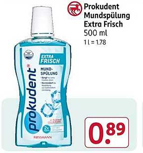 Prokudent Mundspülung Extra Frisch 500 ml