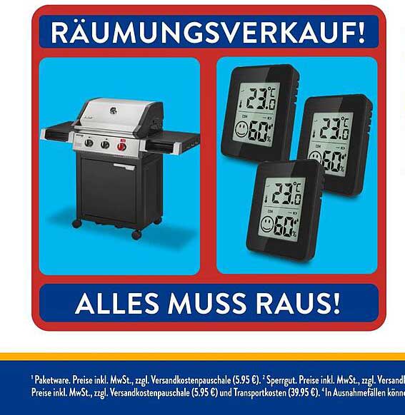 Räumsverkauf: hochwertiger Gasgrill